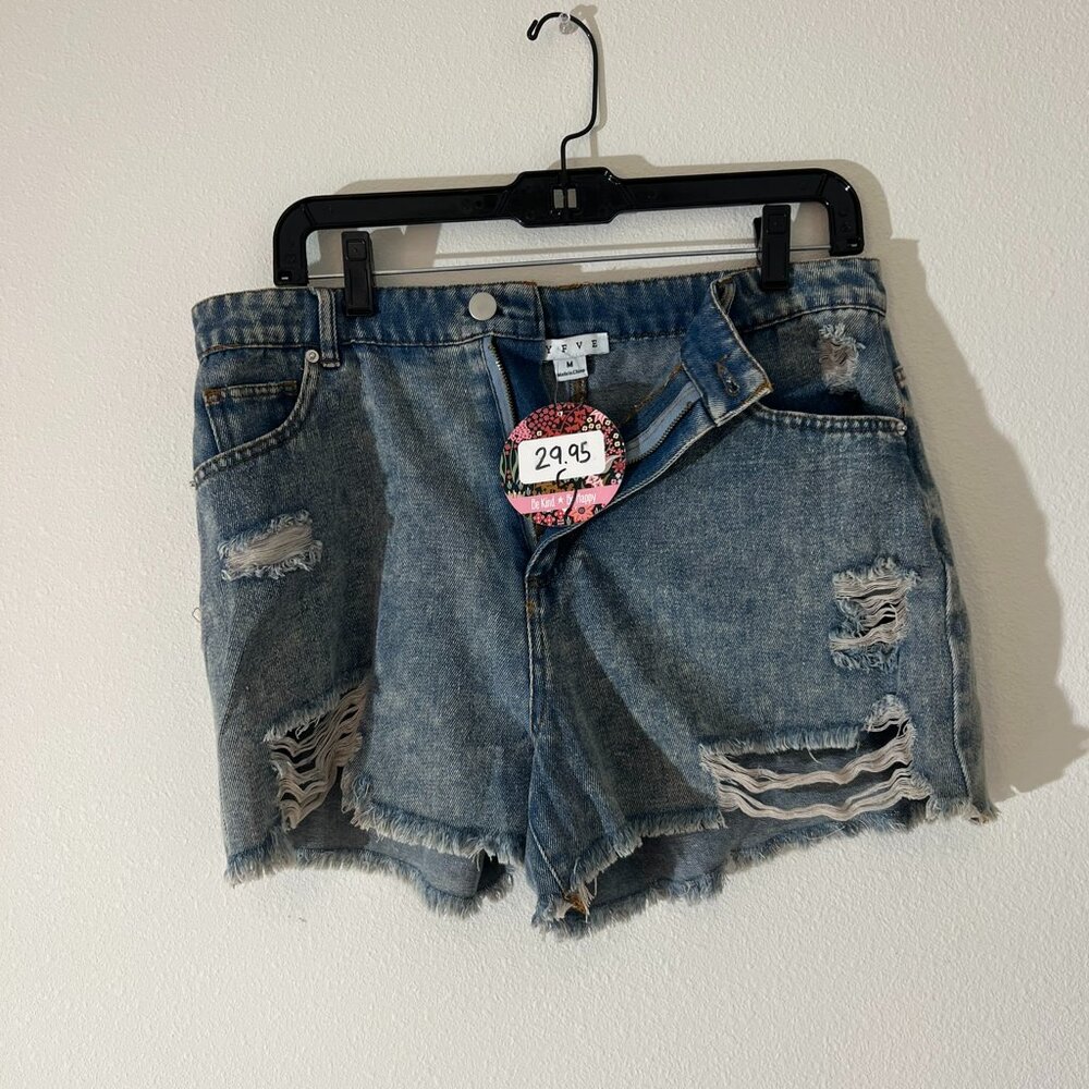 HYFVE NWT Distressed Boutique Cut-off Shorts